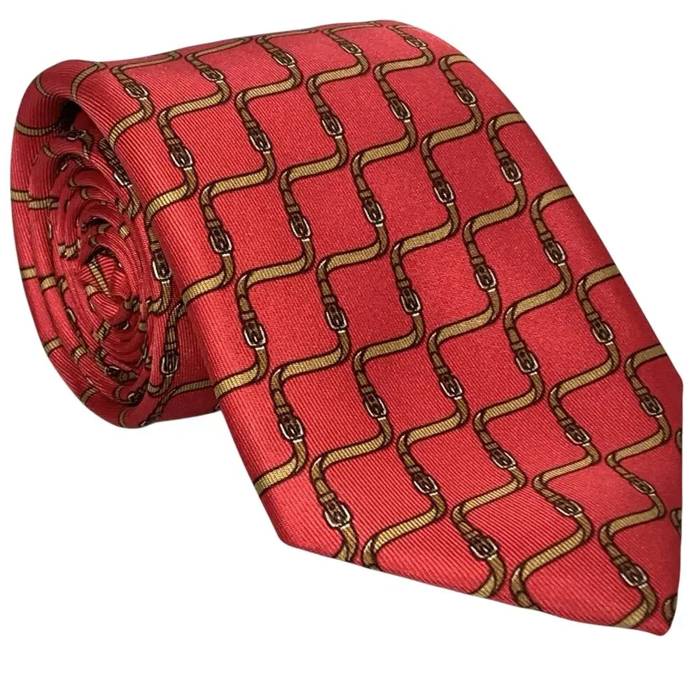 HERMES Tie Silk 55